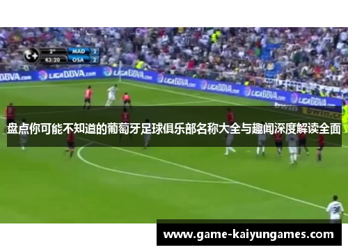 盘点你可能不知道的葡萄牙足球俱乐部名称大全与趣闻深度解读全面